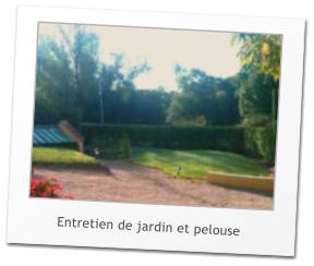 Entretien de jardin et pelouse